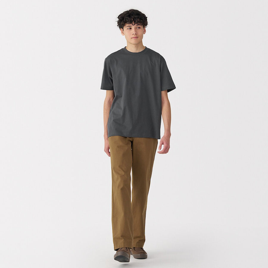 Jersey Crewneck Short Sleeve T-Shirt