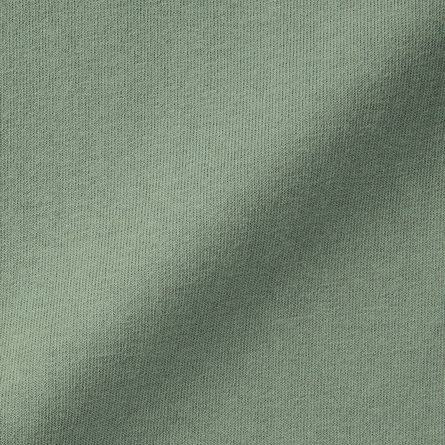 M's Washed heavyweight crewneck L/Slv T-shirtWhiteXS