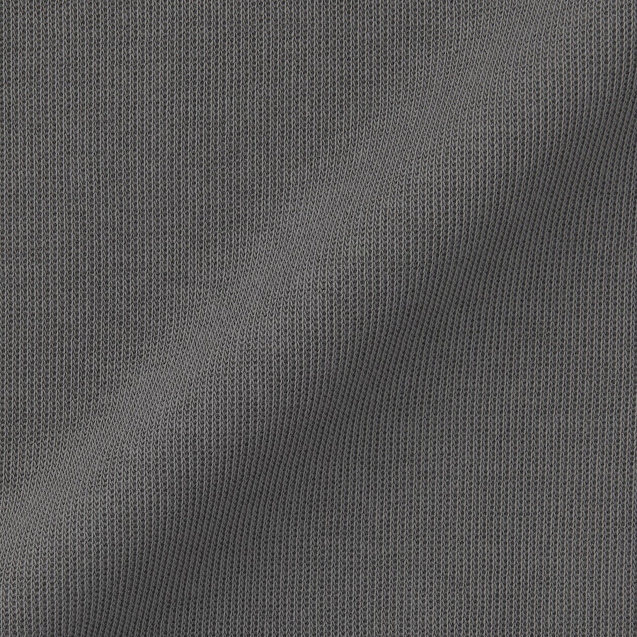 Men's Double knitted crew neck pullover Light greyXS
