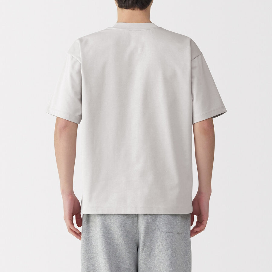 M's Cool touch wide-fit S/Slv T-shirtWhiteXS