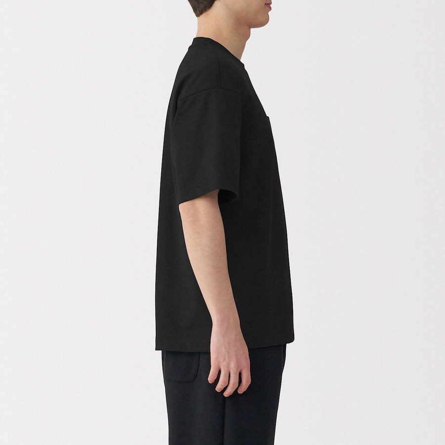 M's Cool touch wide-fit S/Slv T-shirtWhiteXS