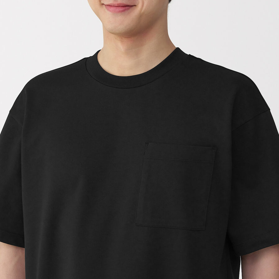 M's Cool touch wide-fit S/Slv T-shirtWhiteXS
