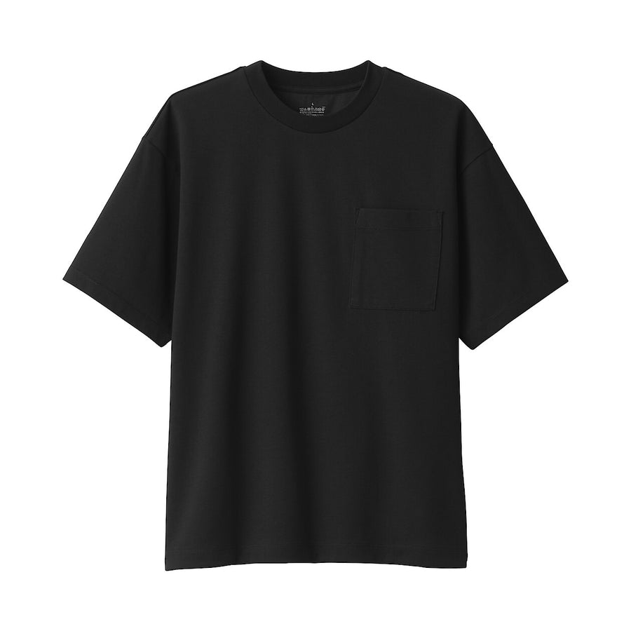 M's Cool touch wide-fit S/Slv T-shirtWhiteXS