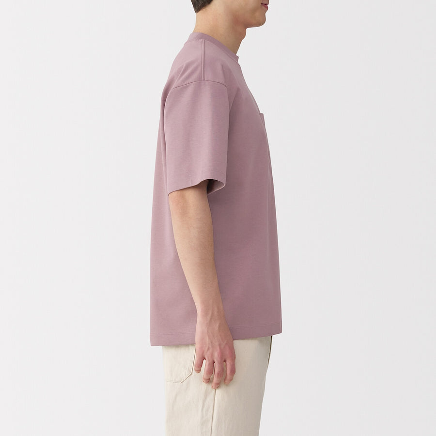 M's Cool touch wide-fit S/Slv T-shirtWhiteXS