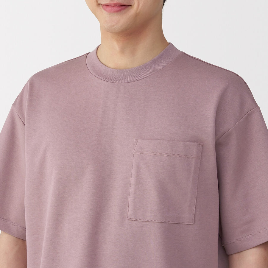 M's Cool touch wide-fit S/Slv T-shirtWhiteXS