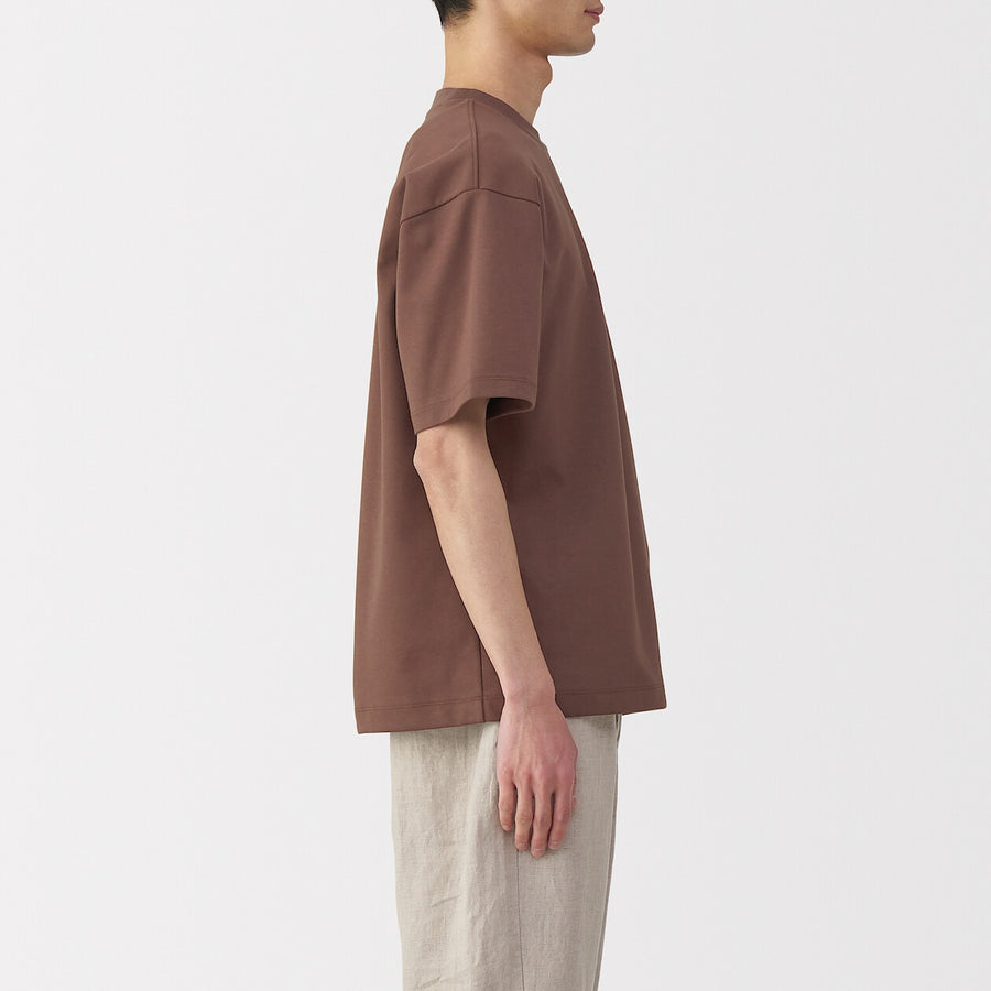 M's Cool touch wide-fit S/Slv T-shirtWhiteXS
