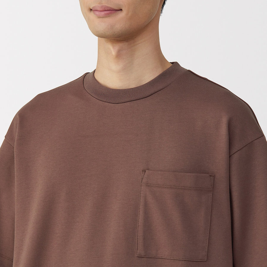 M's Cool touch wide-fit S/Slv T-shirtWhiteXS
