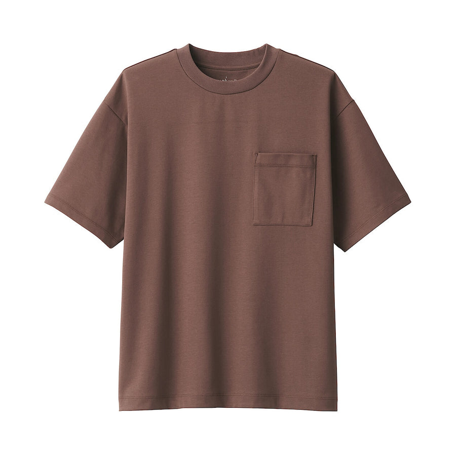 M's Cool touch wide-fit S/Slv T-shirtWhiteXS