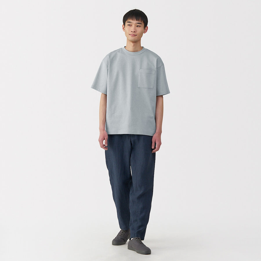 M's Cool touch wide-fit S/Slv T-shirtWhiteXS