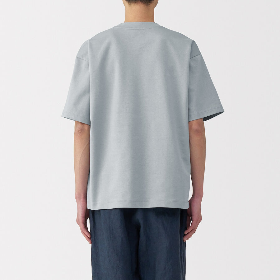 M's Cool touch wide-fit S/Slv T-shirtWhiteXS