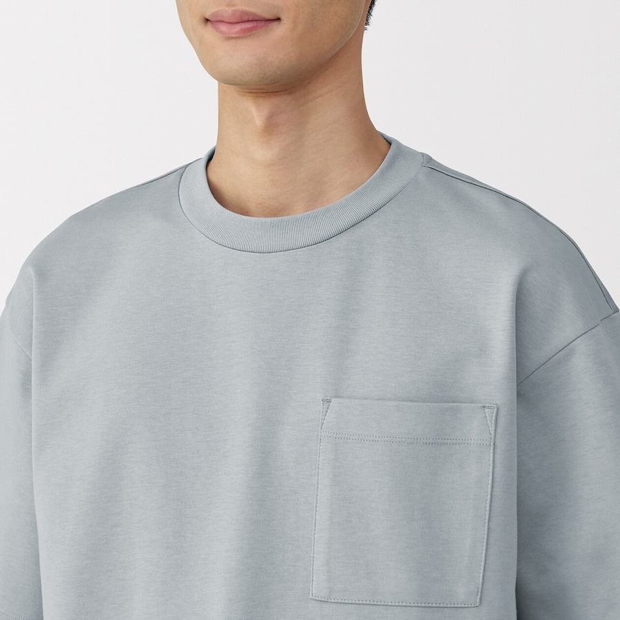 M's Cool touch wide-fit S/Slv T-shirtWhiteXS