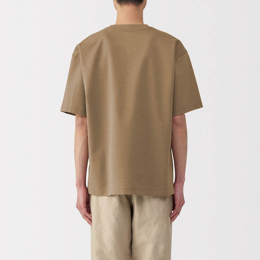 M's Cool touch wide-fit S/Slv T-shirtWhiteXS