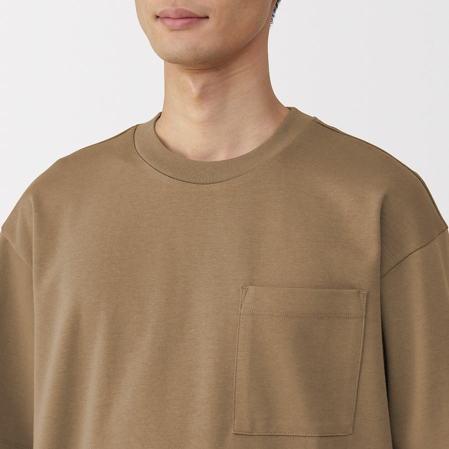 M's Cool touch wide-fit S/Slv T-shirtWhiteXS