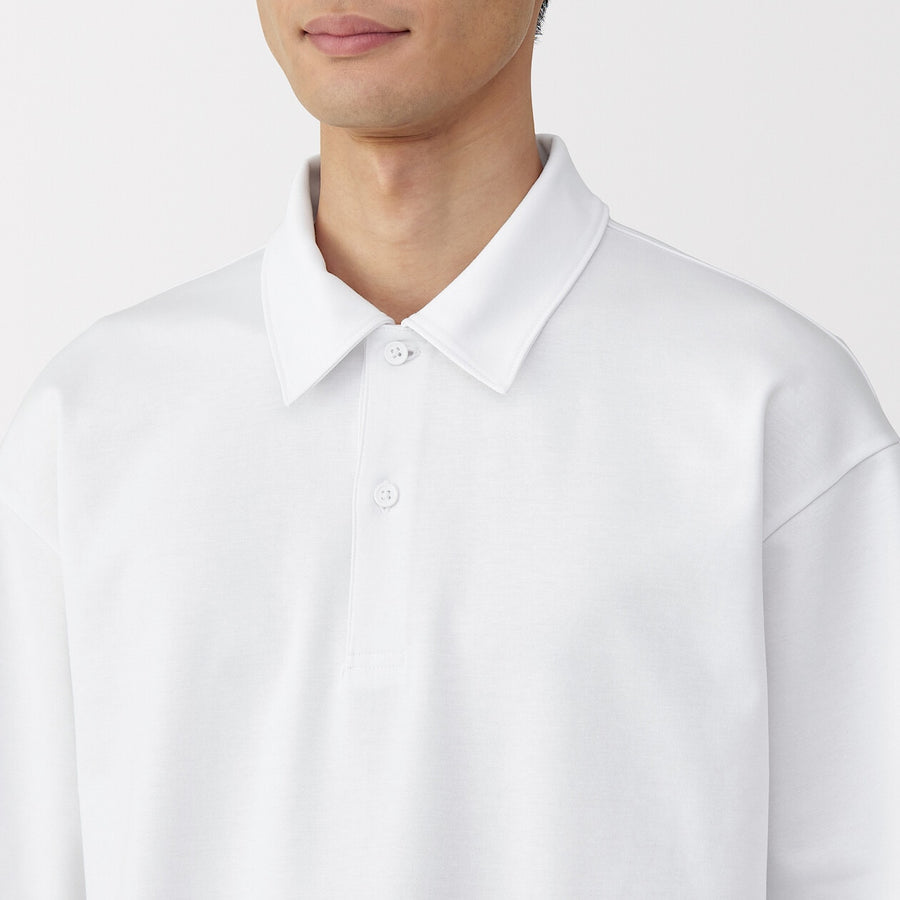 Cool Touch Half Sleeve Wide Polo Shirt