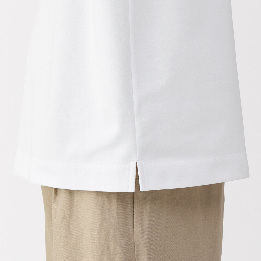 Cool Touch Half Sleeve Wide Polo Shirt