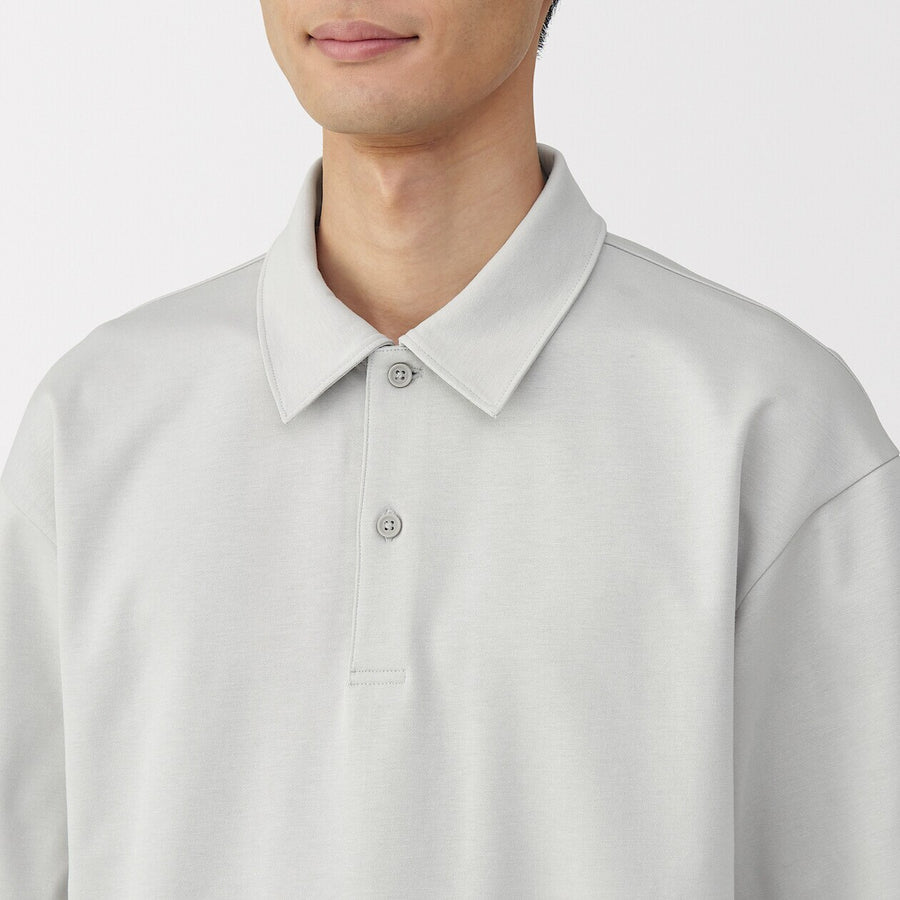 Cool Touch Half Sleeve Wide Polo Shirt