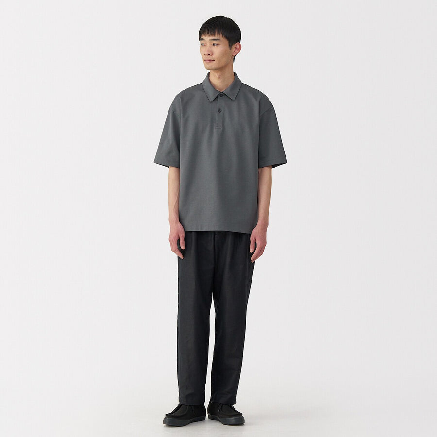 Cool Touch Half Sleeve Wide Polo Shirt