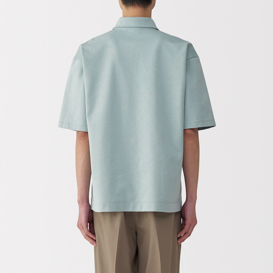 Cool Touch Half Sleeve Wide Polo Shirt