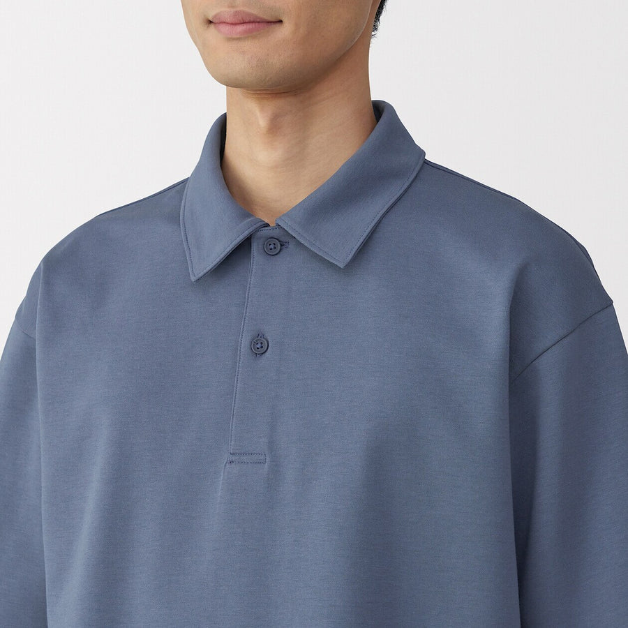 Cool Touch Half Sleeve Wide Polo Shirt