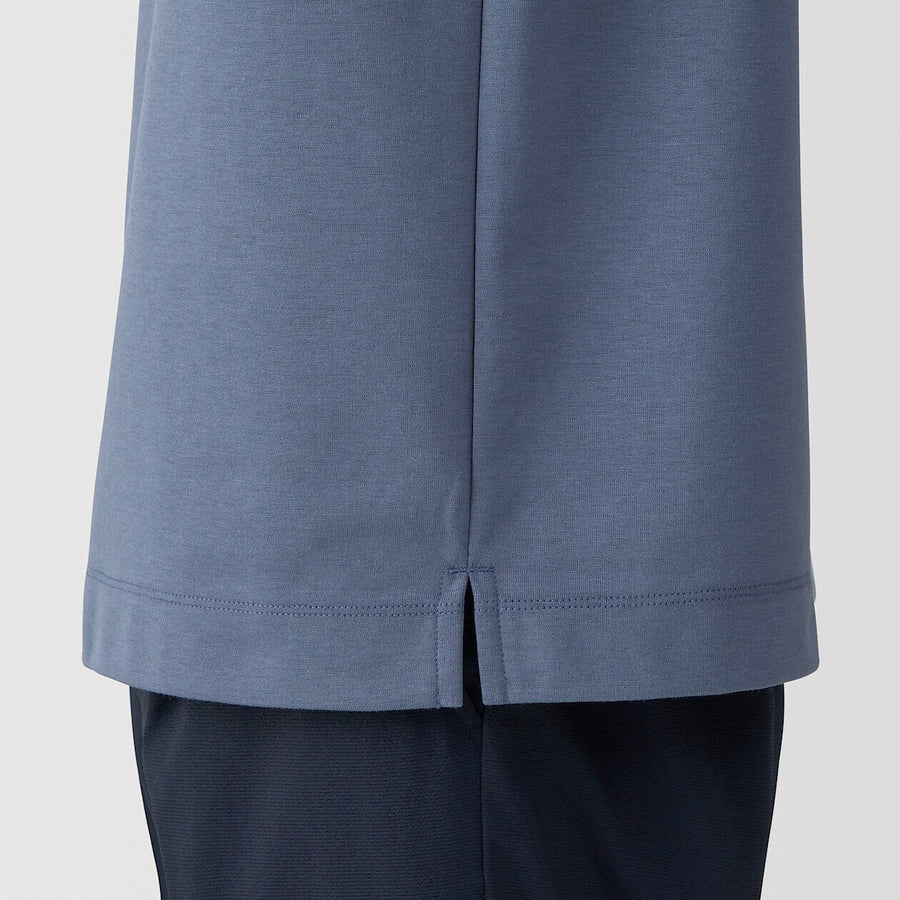 Cool Touch Half Sleeve Wide Polo Shirt