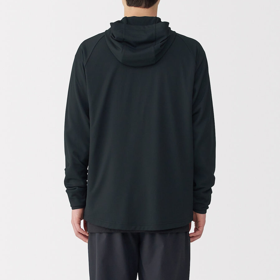 M's UV protection quick dry pocketable zip up hoodieL greyXS