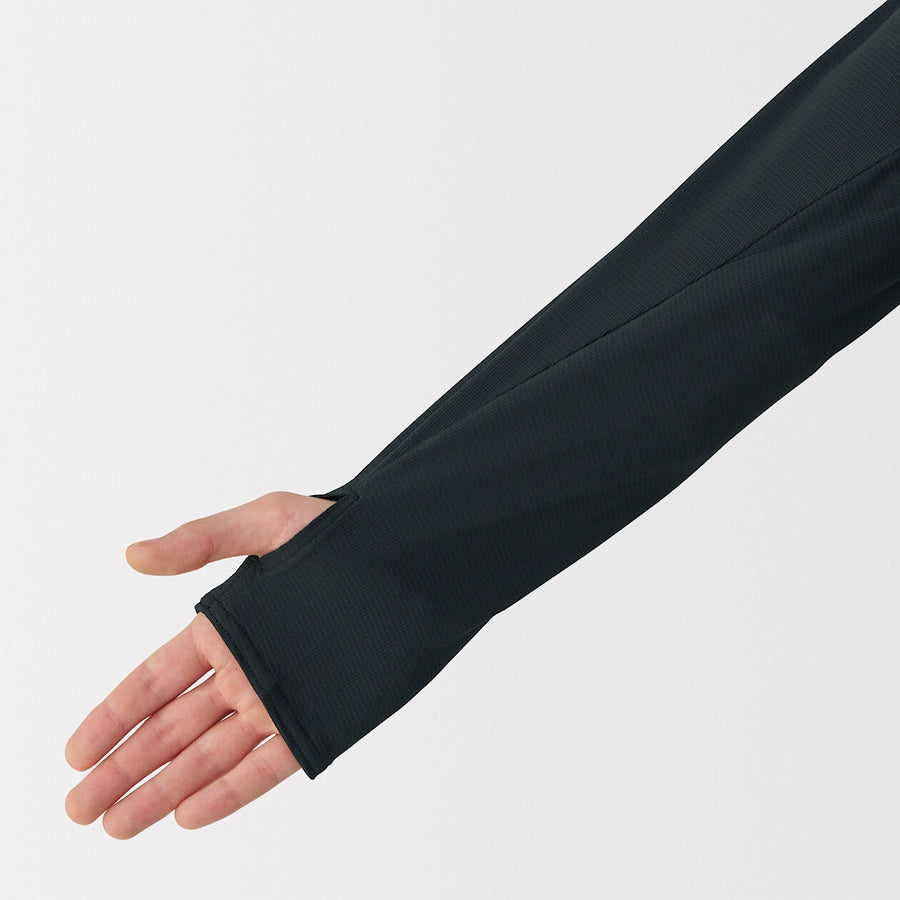 M's UV protection quick dry pocketable zip up hoodieL greyXS