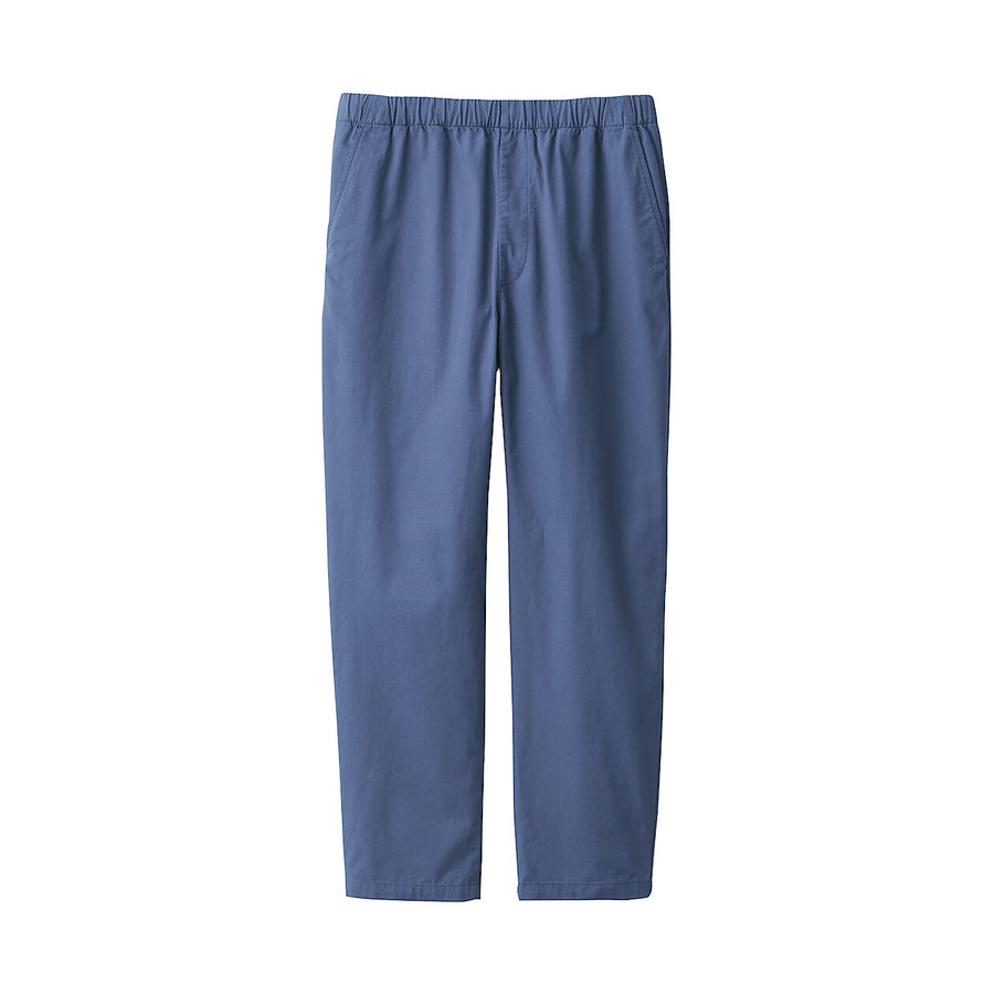 M's Washed cotton easy pants Charcoal greyXS