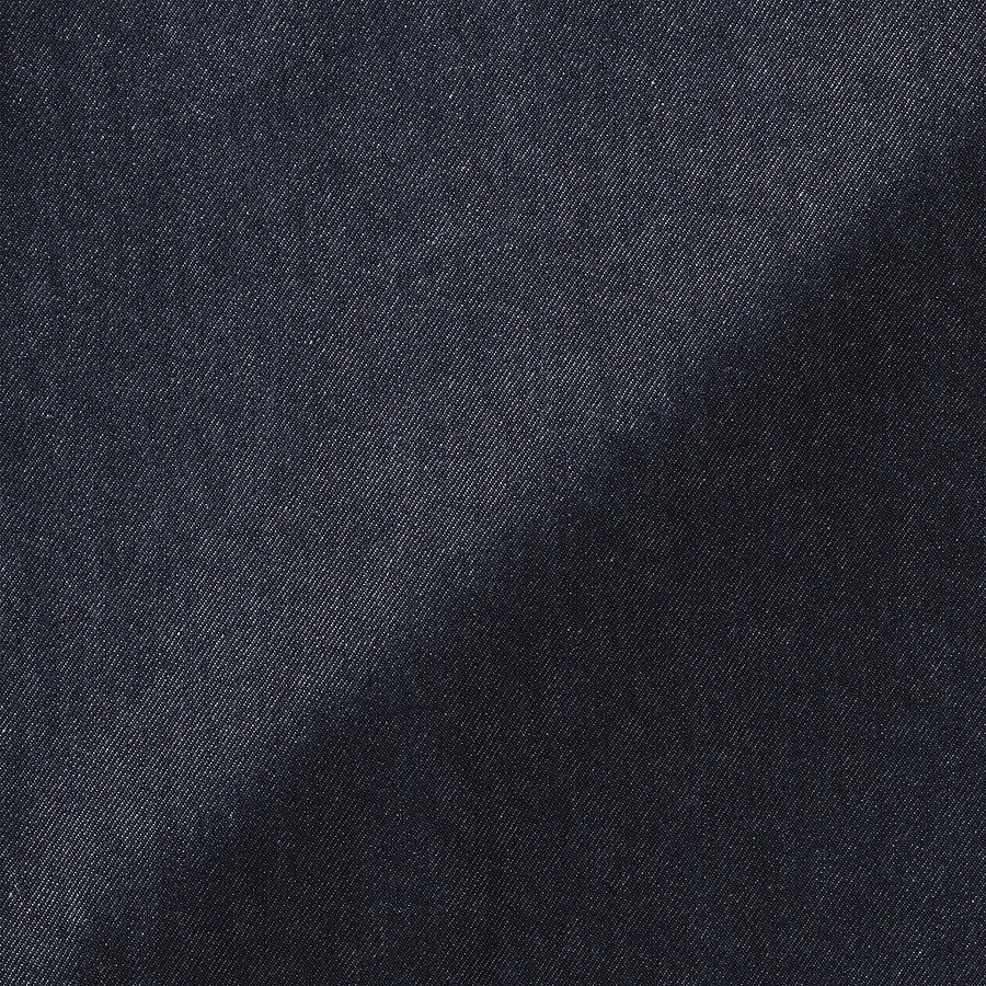 Washed Denim Easy Tapered Pants