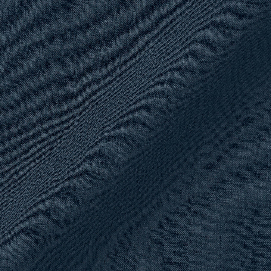 M's Washed linen stand collar L/Slv shirt WhiteXS