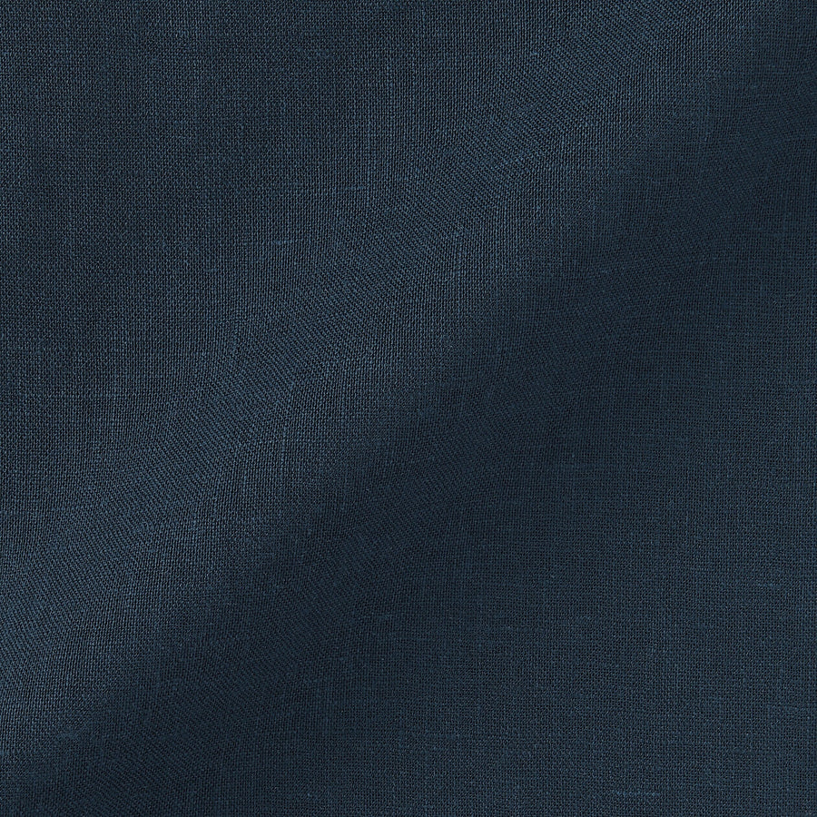 M's Washed linen L/Slv shirt (OS) WhiteXS