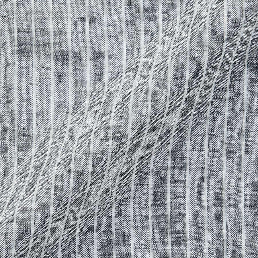 M's Washed linen L/Slv shirt (OS) WhiteXS