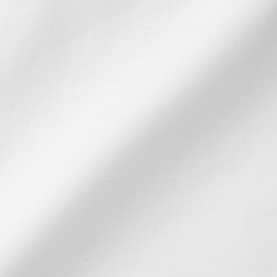 M's Hemp cotton L/Slv shirt WhiteXS