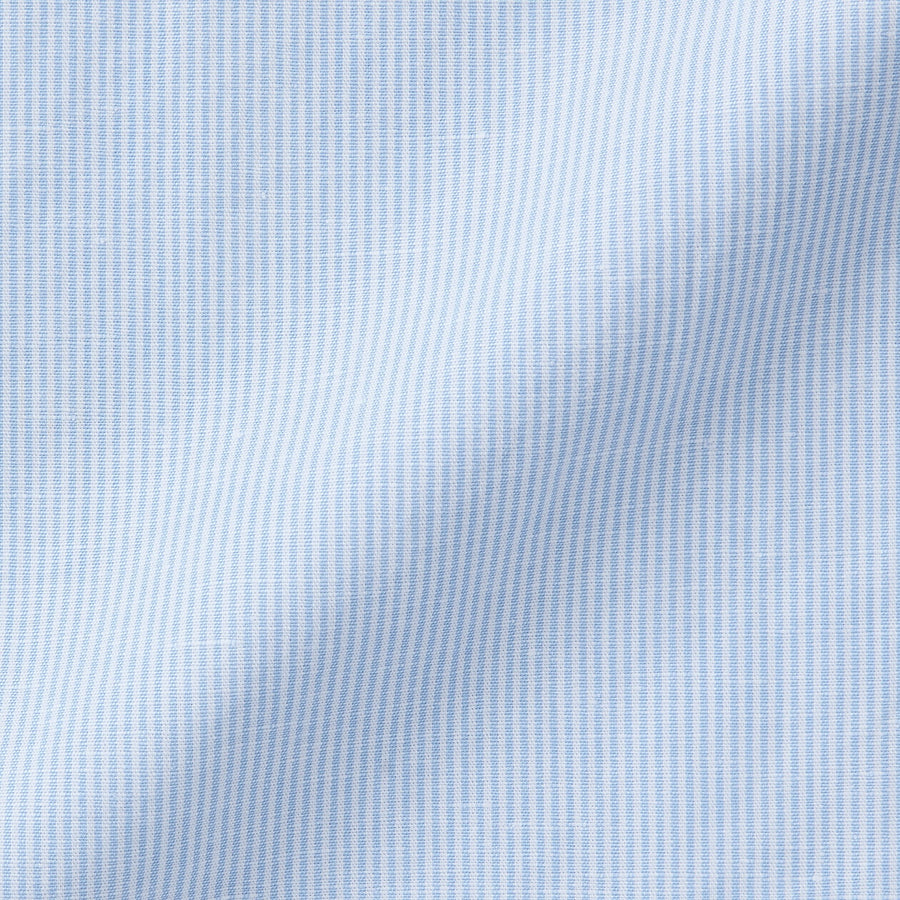 M's Hemp cotton L/Slv shirt WhiteXS