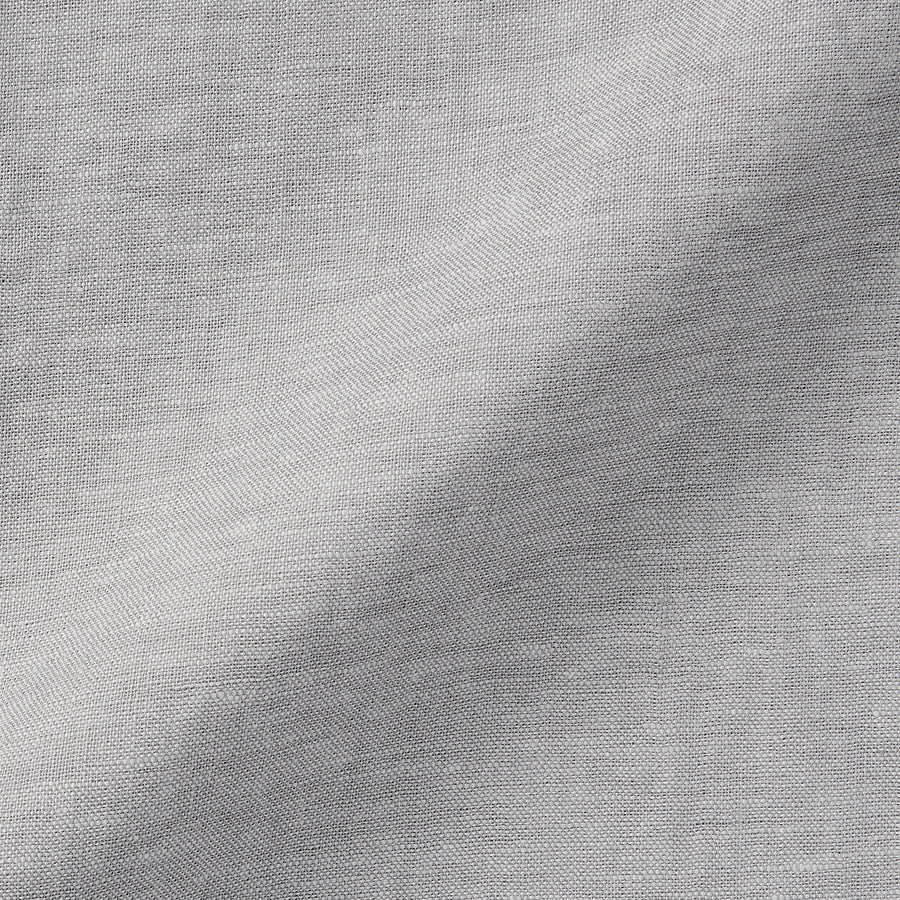 M's Washed linen S/Slv shirt WhiteXS