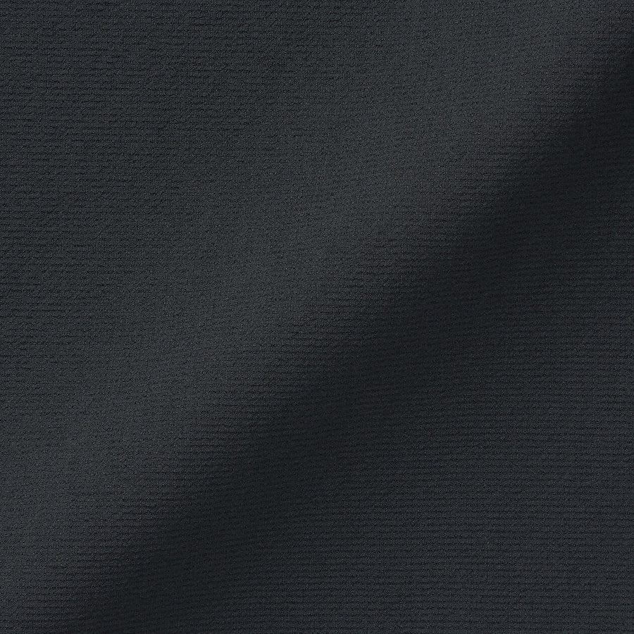 M's Breathable woven S/Slv polo shirt Light greyXS