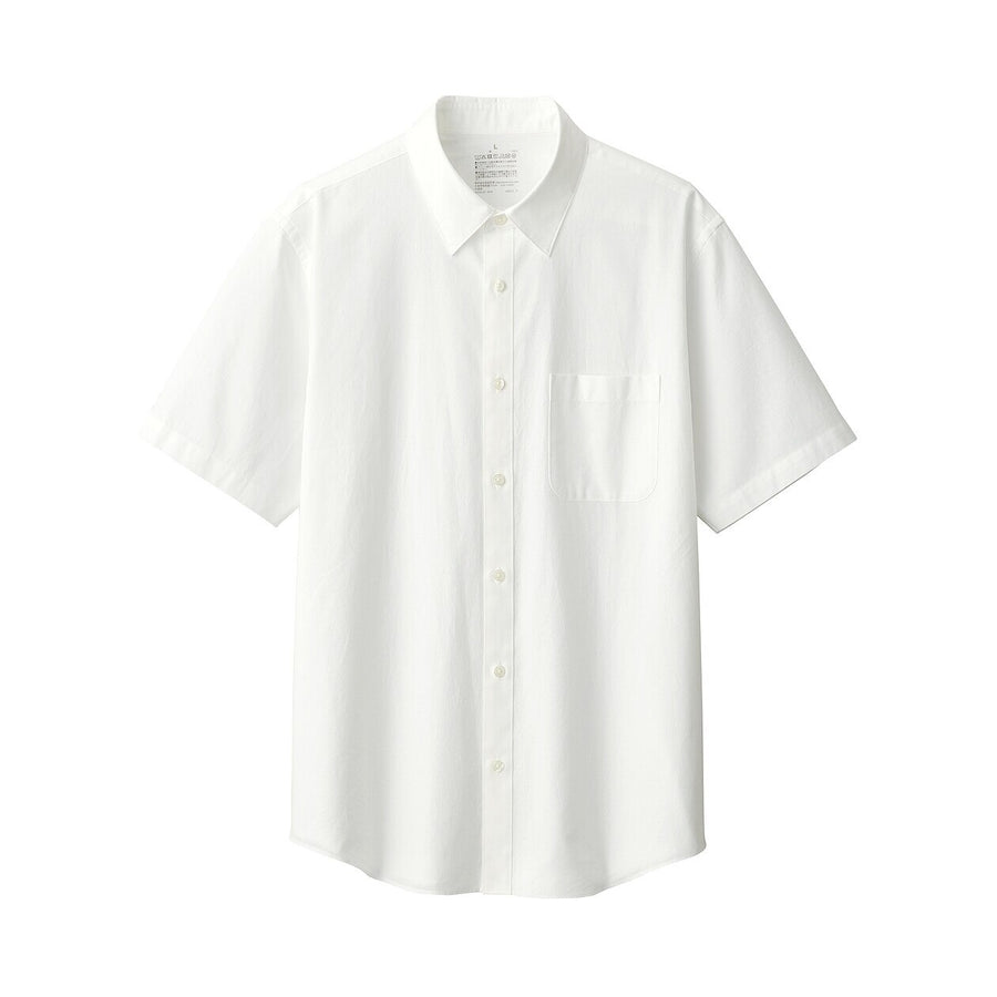 Washed Broadcloth Short Sleeve Shirt