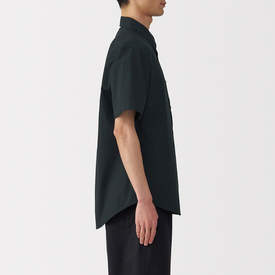 Washed Broadcloth Short Sleeve Shirt