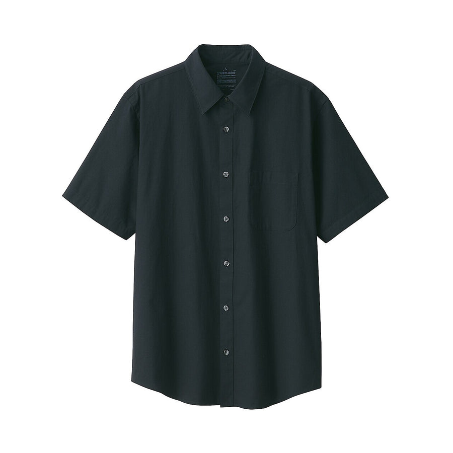 Washed Broadcloth Short Sleeve Shirt