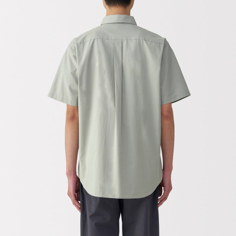 Washed Broadcloth Short Sleeve Shirt