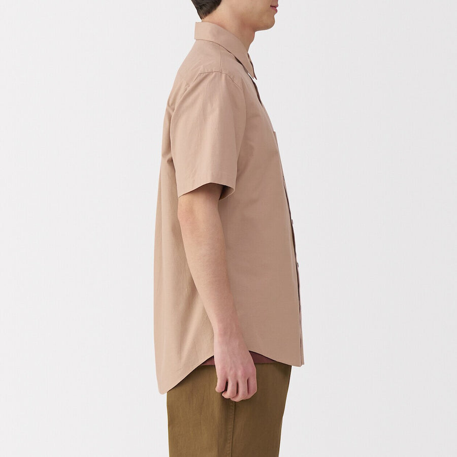 Washed Broadcloth Short Sleeve Shirt