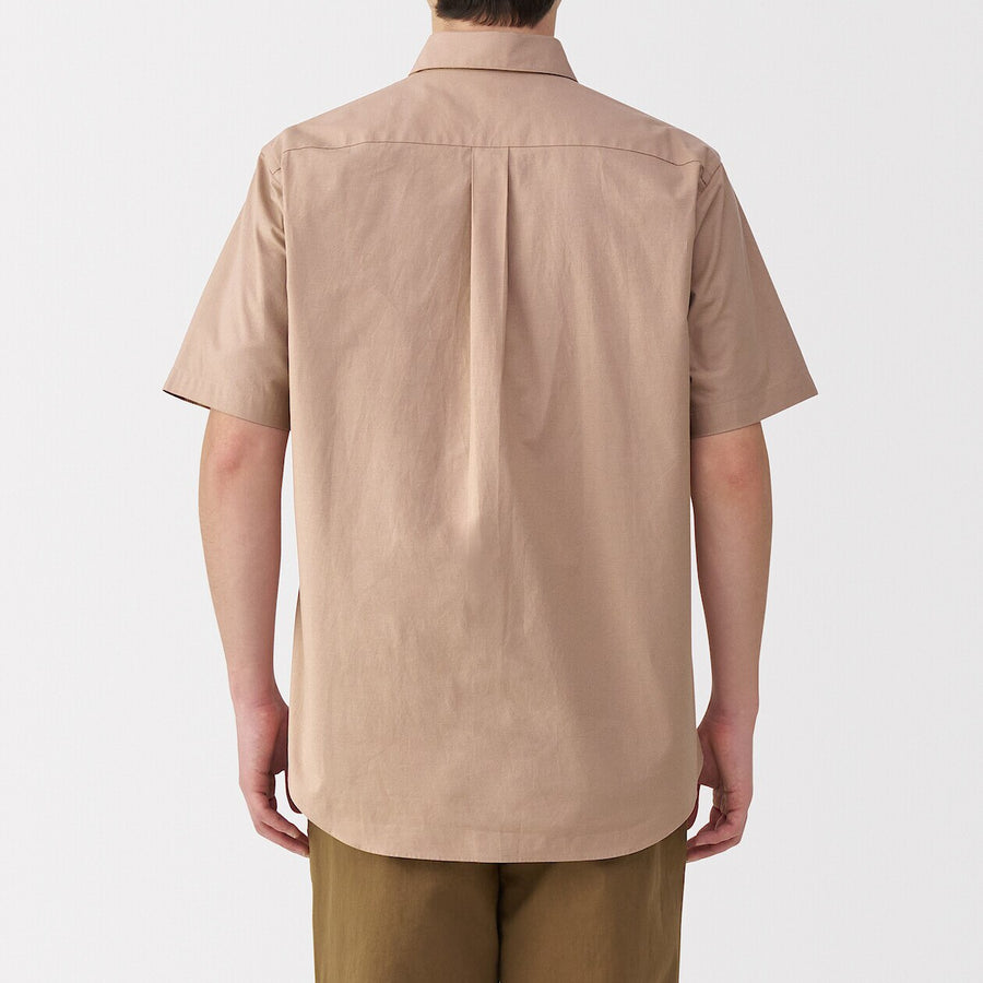 Washed Broadcloth Short Sleeve Shirt