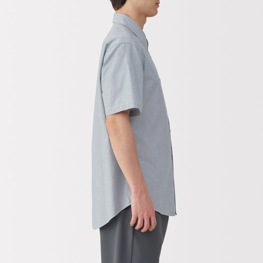 Washed Broadcloth Short Sleeve Shirt