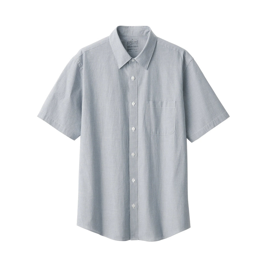Washed Broadcloth Short Sleeve Shirt