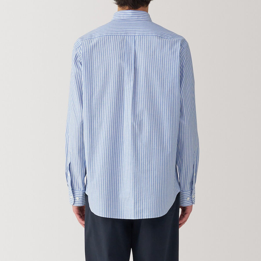 Washed Broadcloth 100% Cotton Long Sleeve Shirt