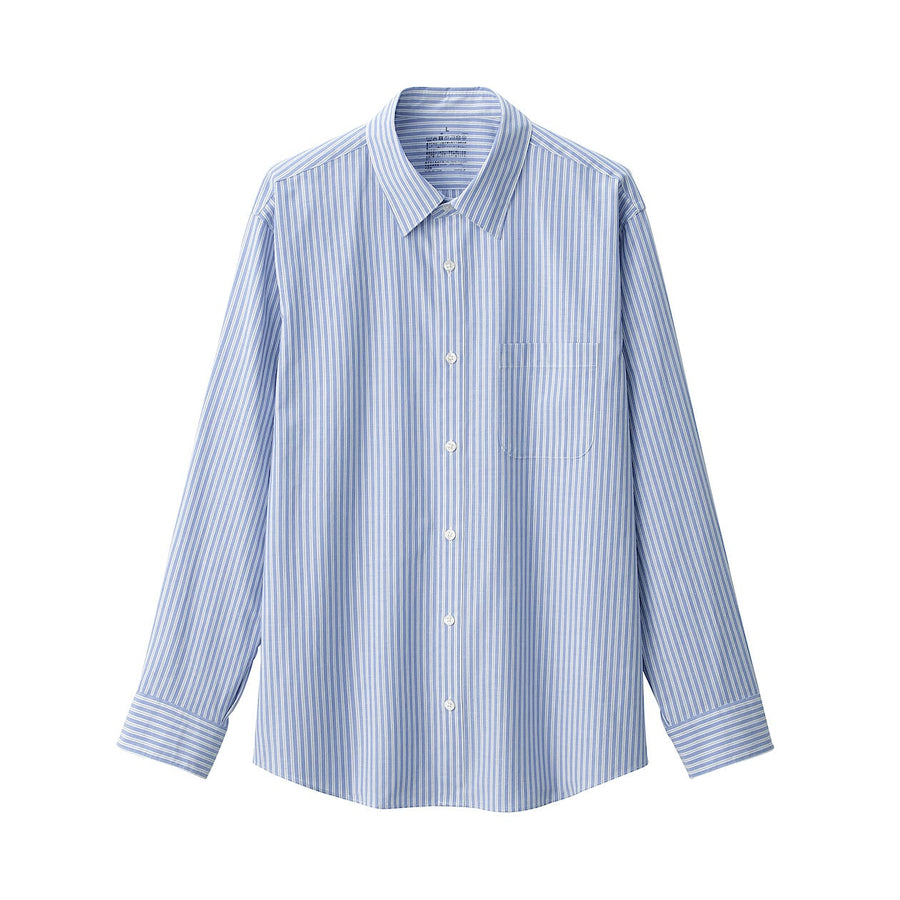Washed Broadcloth 100% Cotton Long Sleeve Shirt