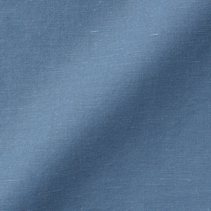 M's Hemp cotton stand collar L/Slv shirt WhiteXS