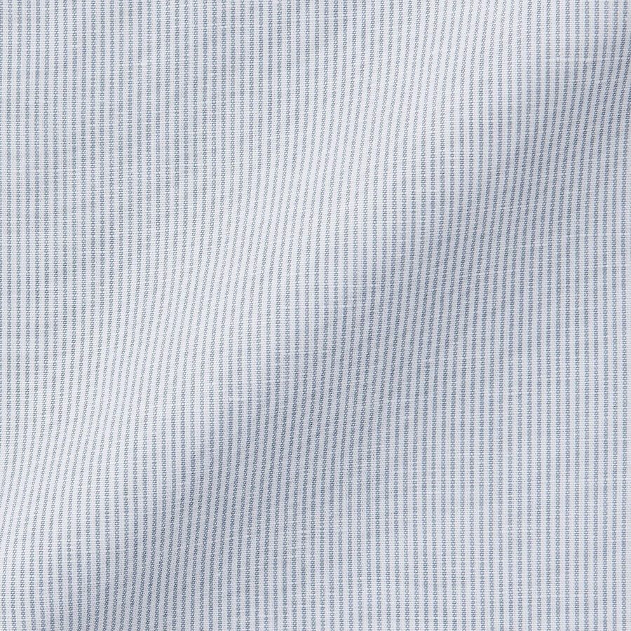 M's Hemp cotton stand collar L/Slv shirt WhiteXS