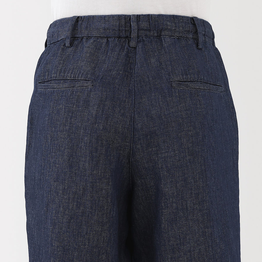 Hemp Blend Denim Shorts