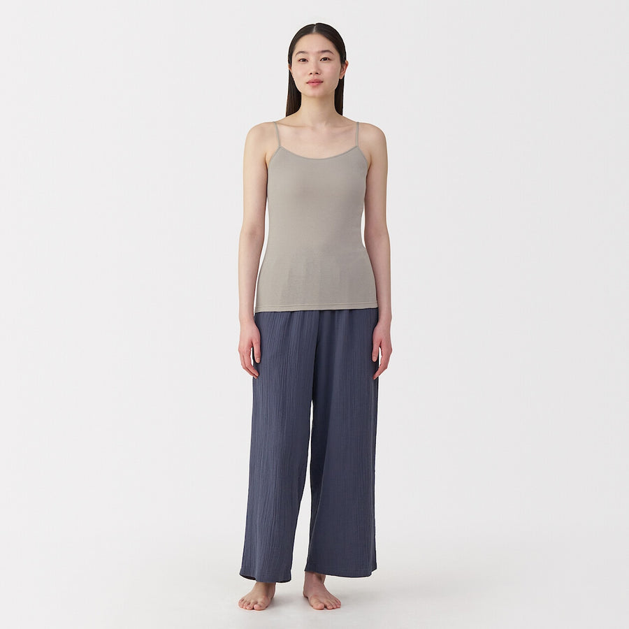 W's Moisture wicking cotton sheer CamisoleWhiteXS