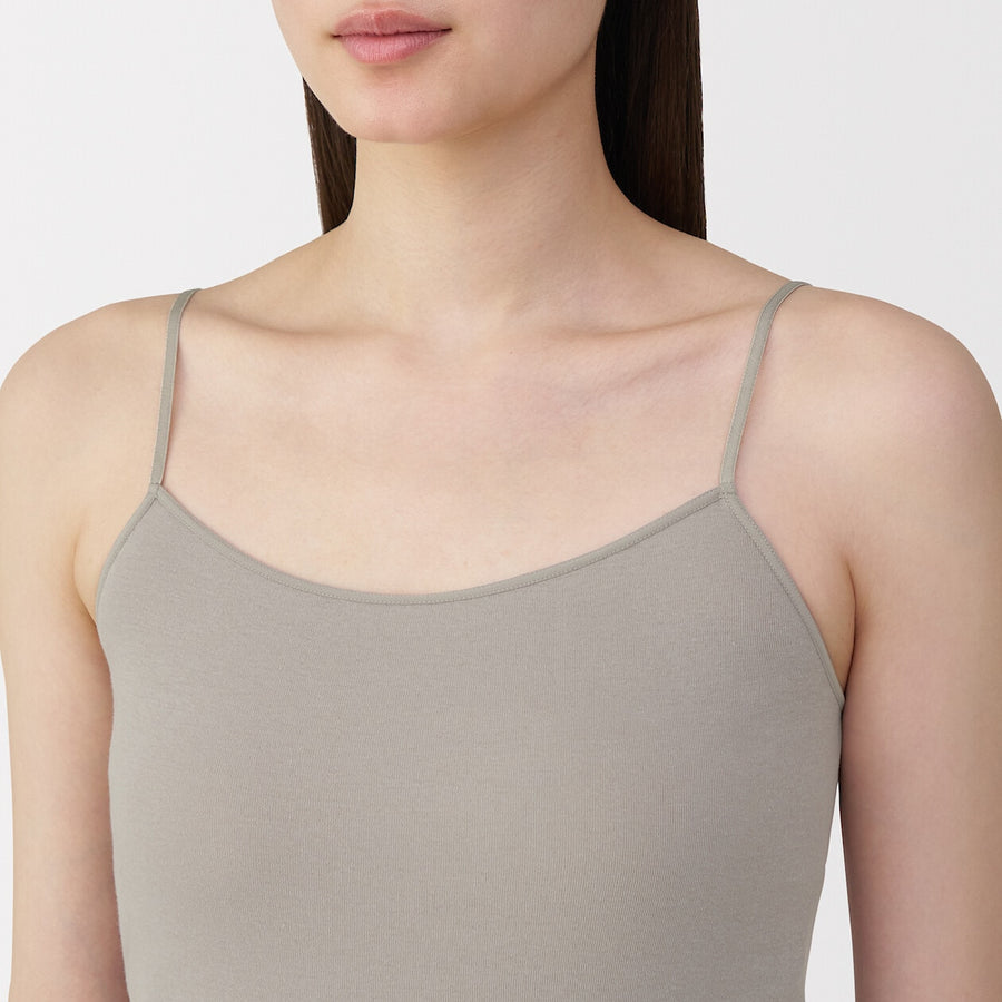 W's Moisture wicking cotton sheer CamisoleWhiteXS